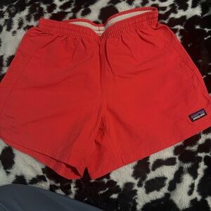Patagonia Red Women's Athletic Shorts